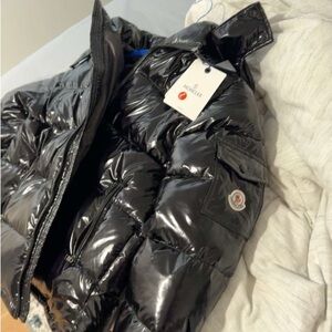 Moncler Black Puffer Jacket